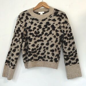 Leopard print sweater, animal, print sweater, cheetah, print sweater